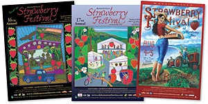 Watsonville Strawberry Festival Poster